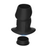FUKR Plug Tunnel avec Bouchon Euhlo L 7.5 x 5 cm Noir